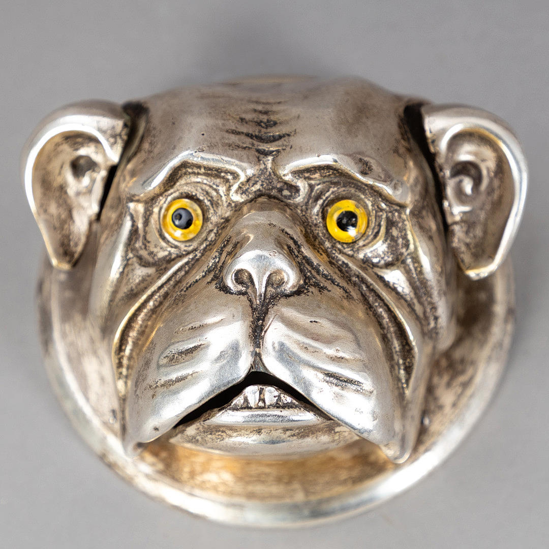 Concierge/“Bulldog” table bell, probably 1970s.