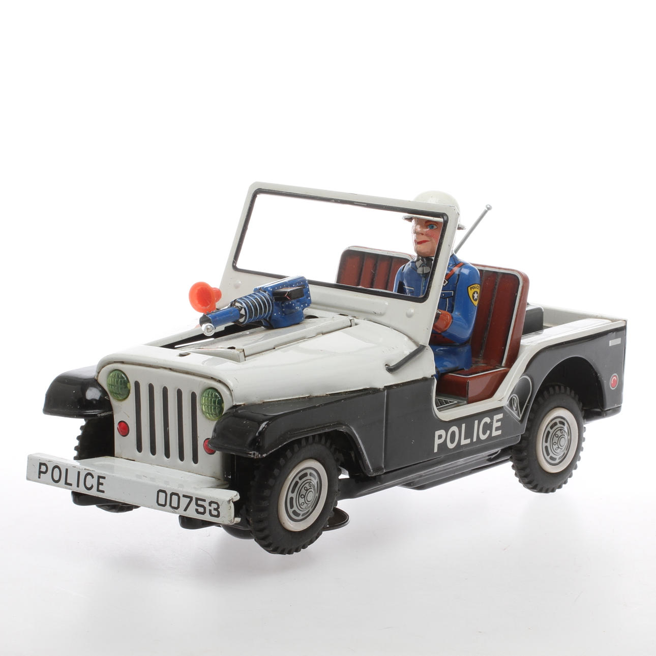 NOMURA TOYS POLICE Jeep.