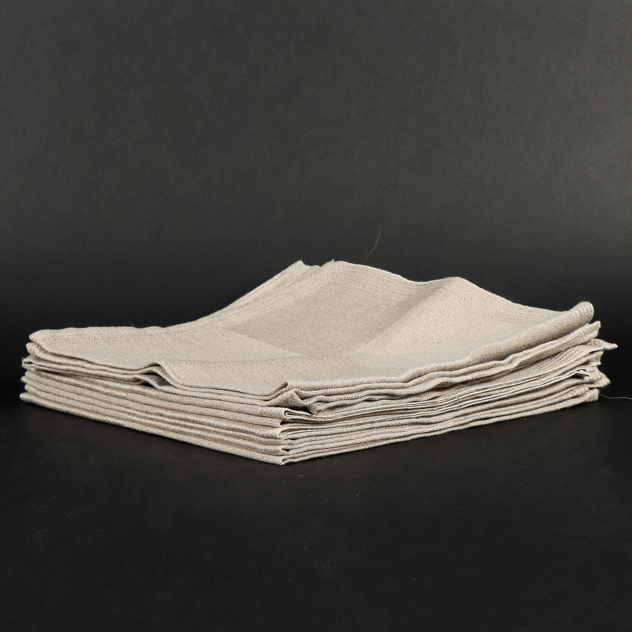 LINNESERVIETTER 8 stk, Klässbols Linneväveri.