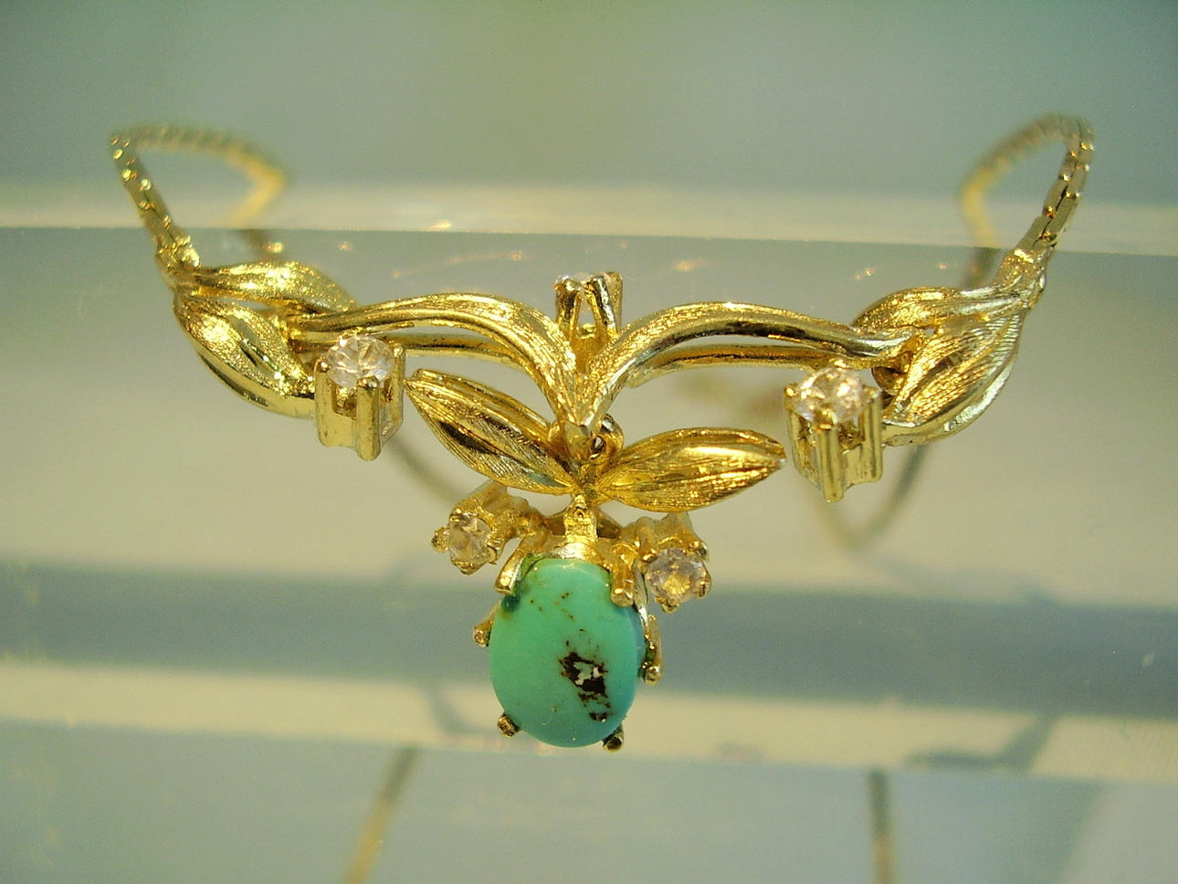 TURKOS COLLIER silver 835 och guldpläterade.