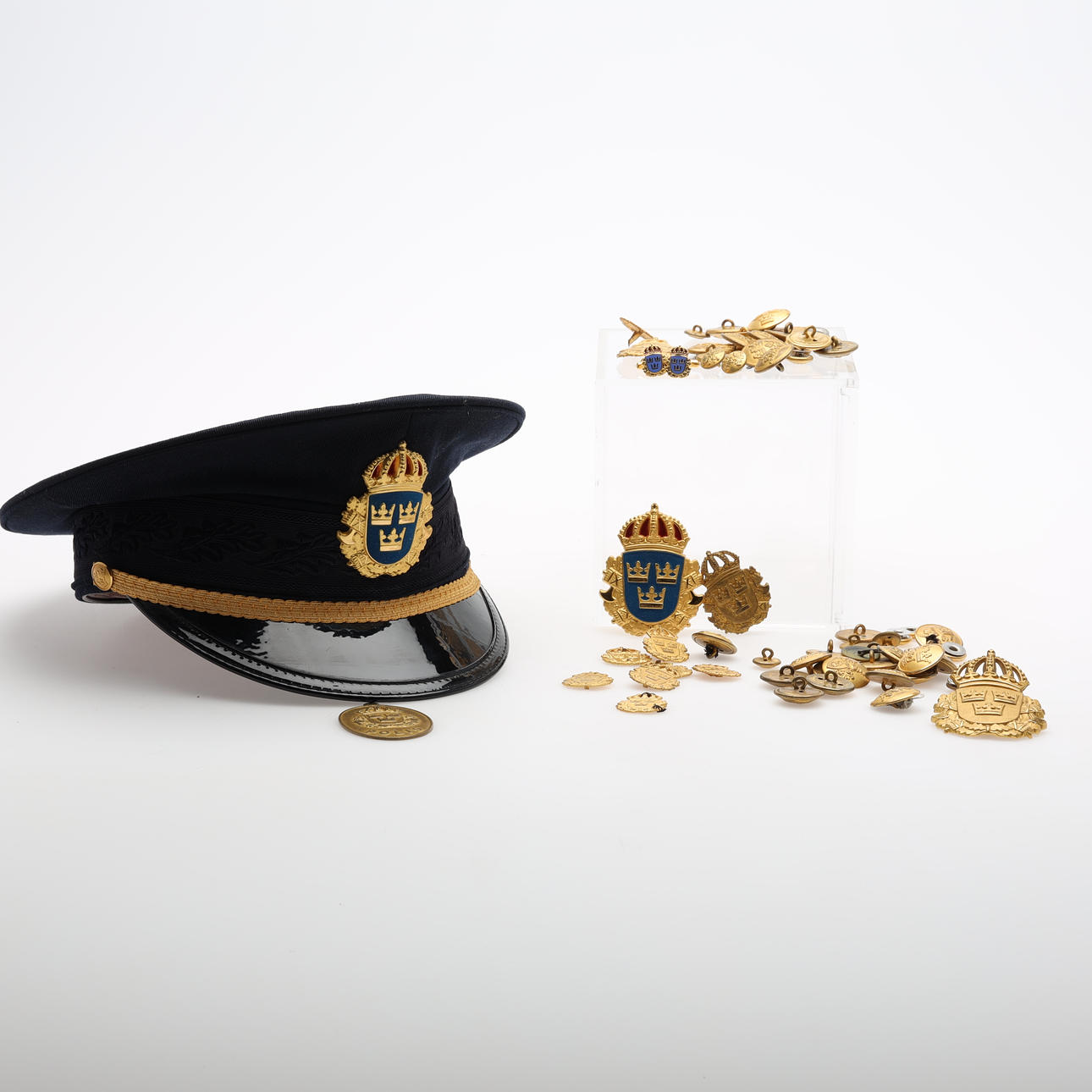 POLIZEIKAPPE, ABZEICHEN, ABZEICHEN usw.