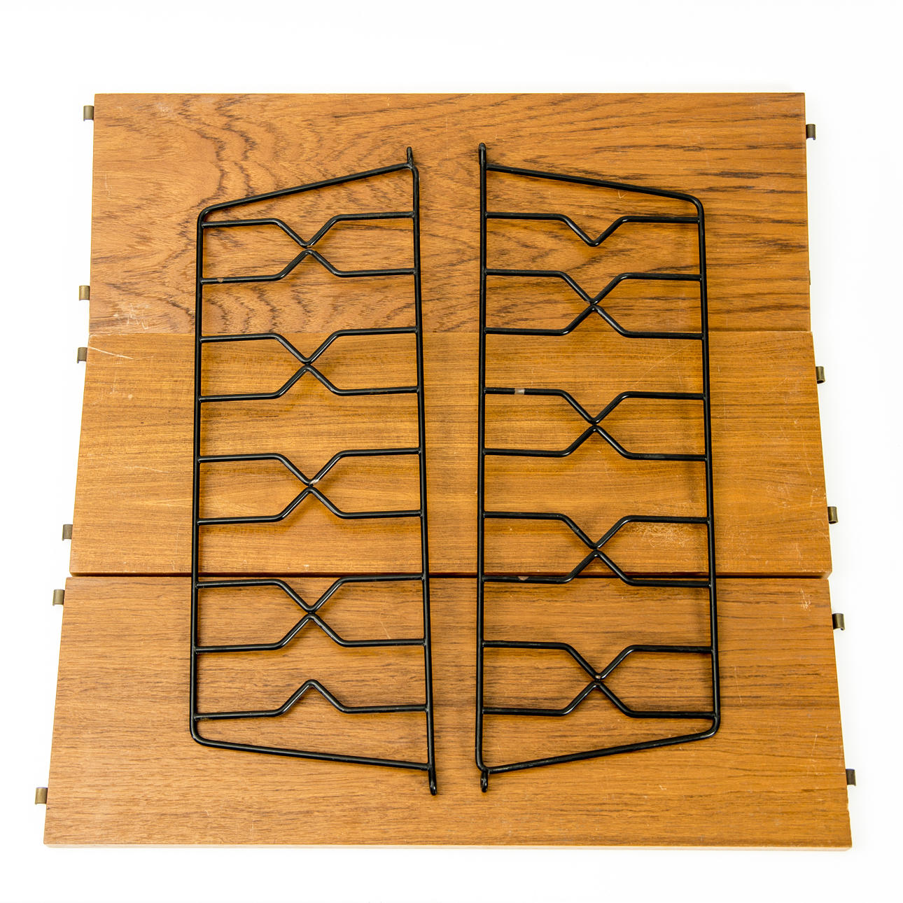 STRINGHYLLA, 3 teakhyllor, 1900-talets mitt.