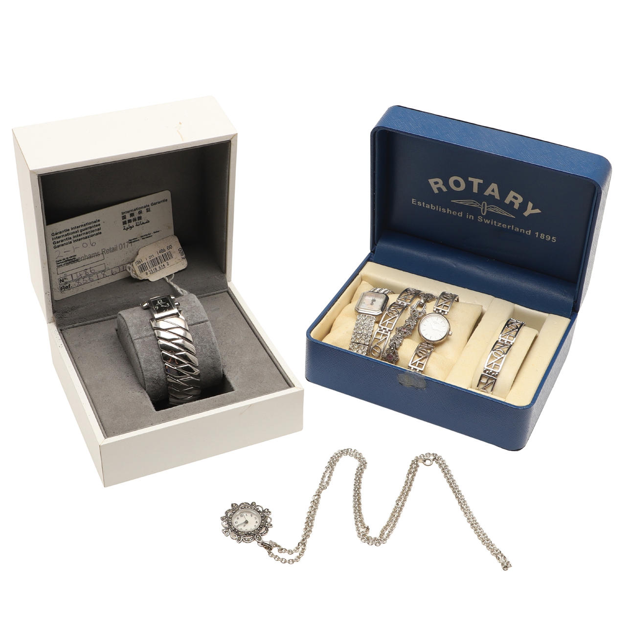 FOUR LADIES WRIST WATCHES.