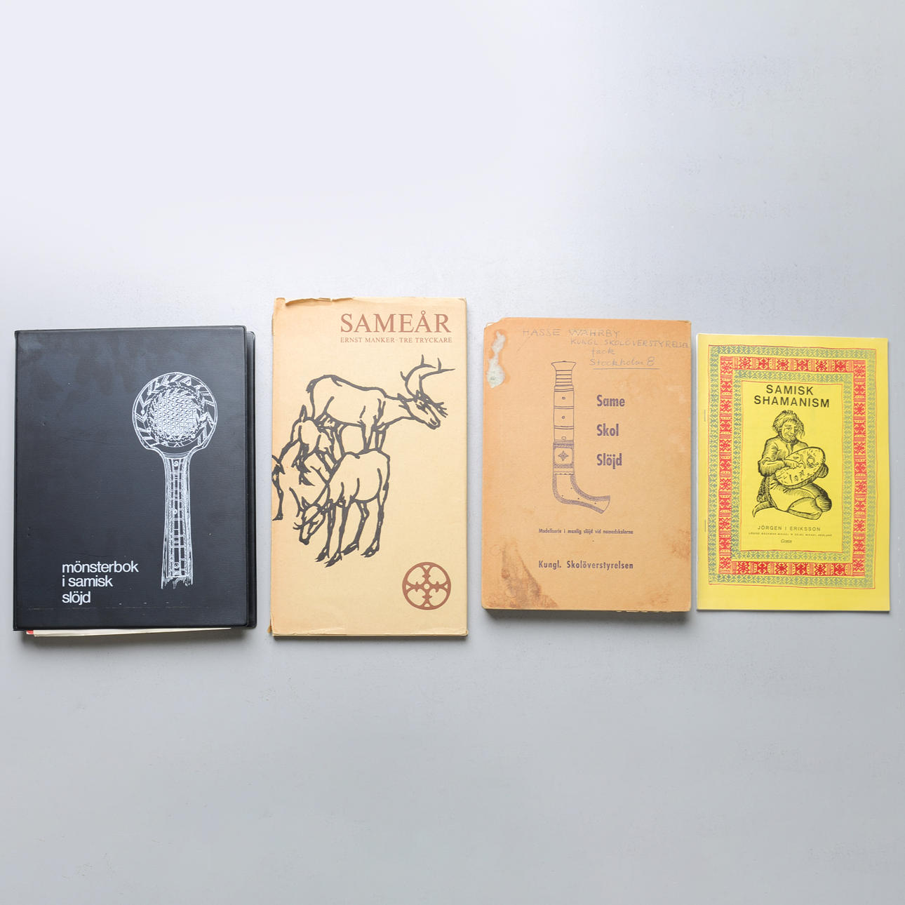 SAMISK LITTERATUR, 4 bind, 20. århundrede.