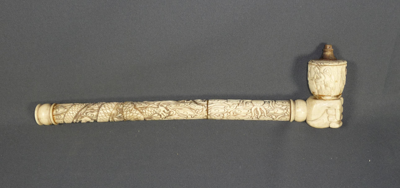 OPIUM PIPA, Kina, 1900.