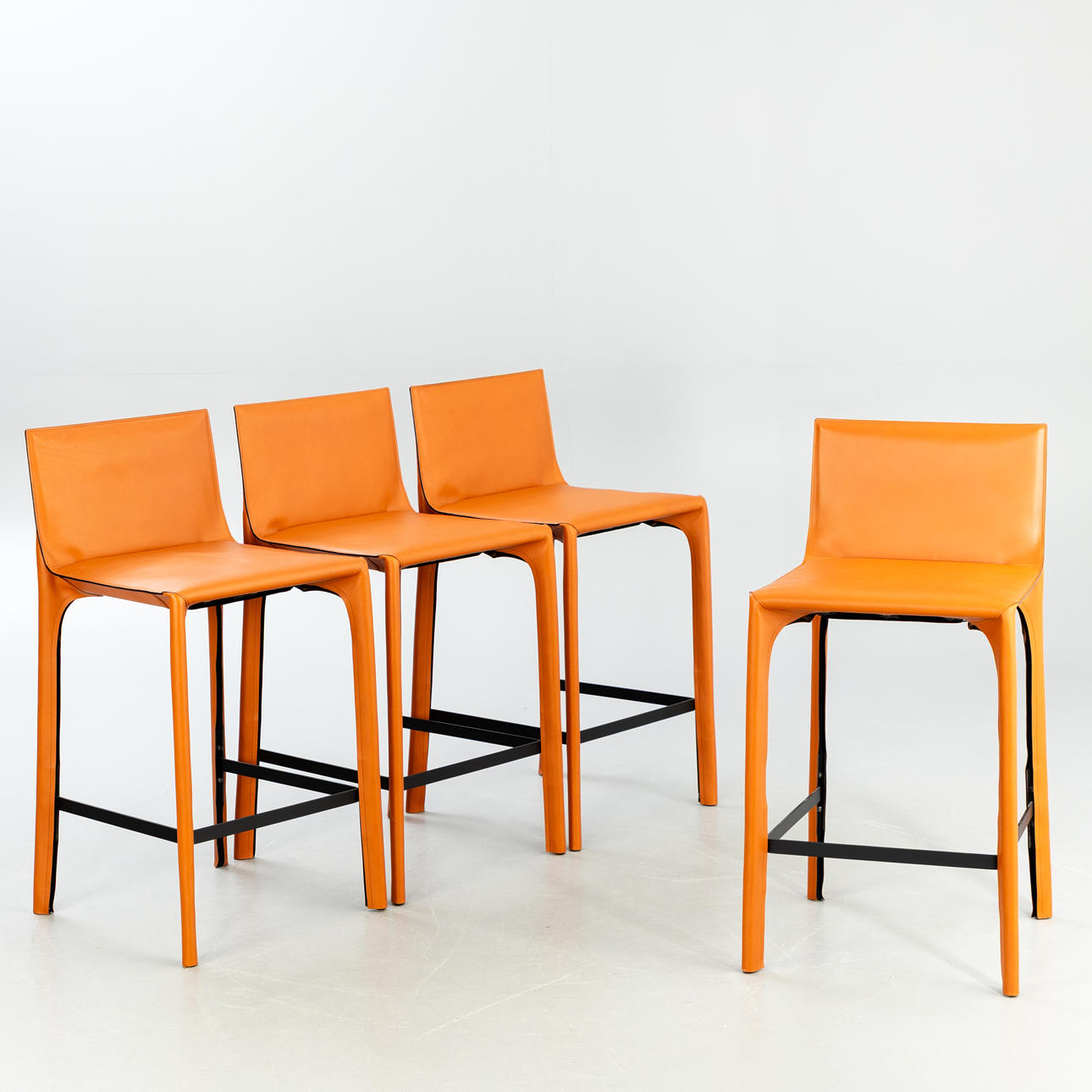 EOOS, Walter Knoll, 'Saddle Chair' Bar Stool (4).