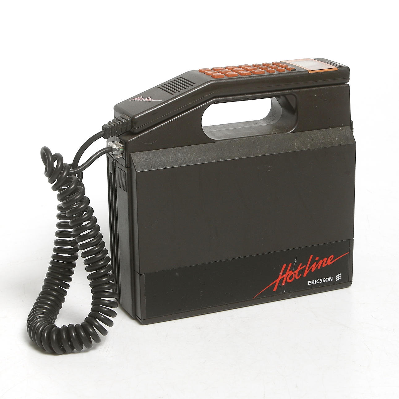 MOBILTELEFON, Hotline type 2101, Ericsson. 1980/90-tal.