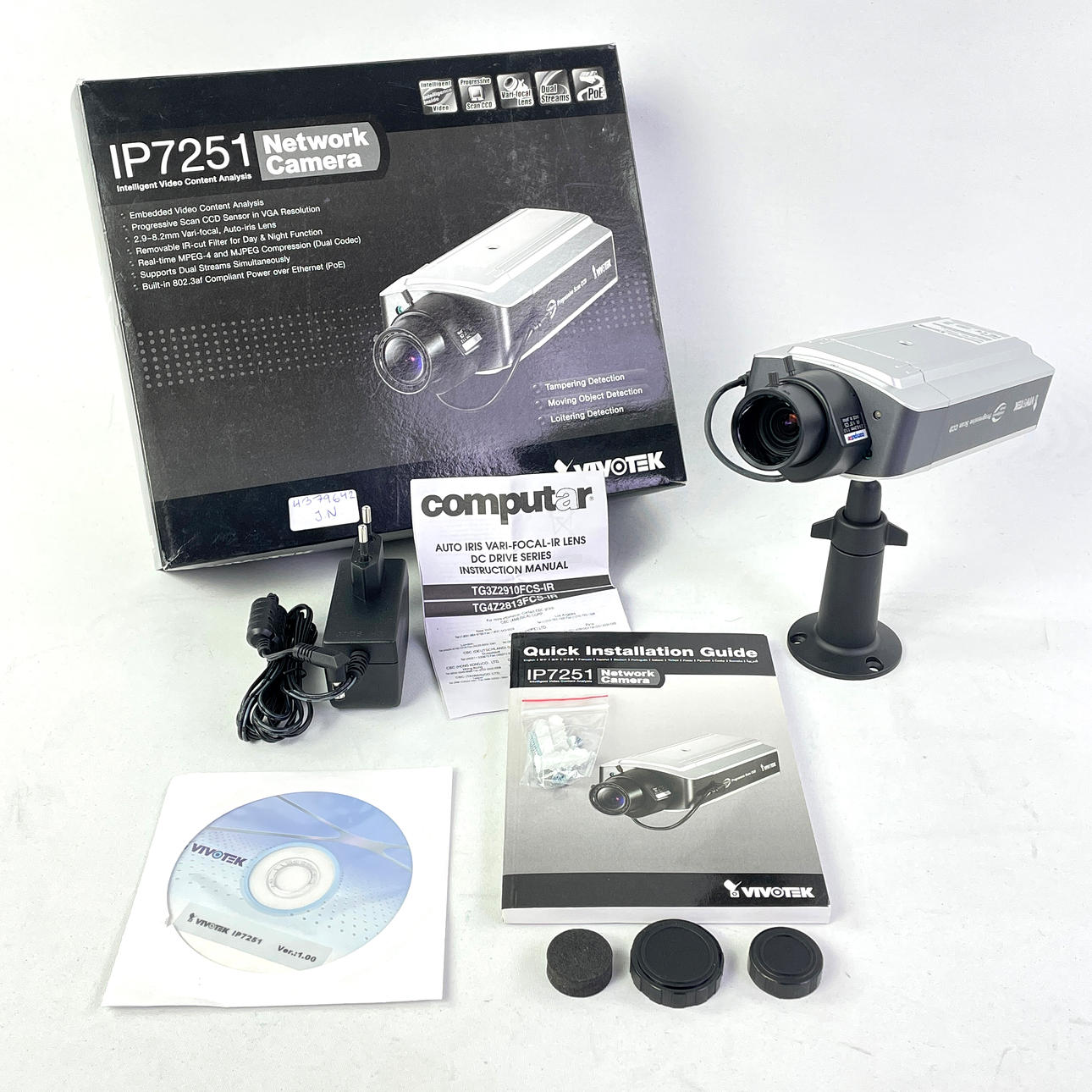 SECURITY CAMERA, Vivotek IP7251.