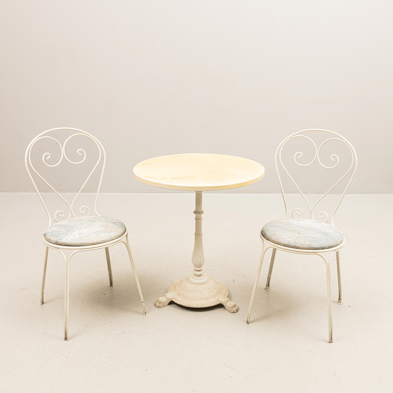 BYARUM, Garden tables and chairs, castings and composite board.