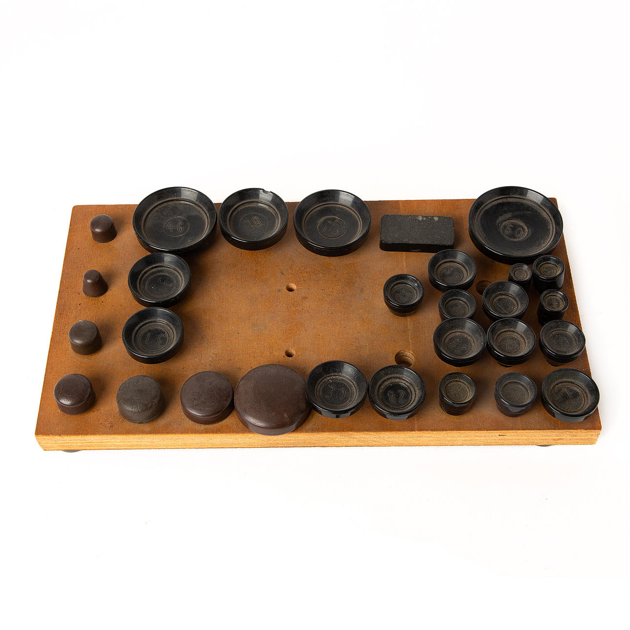 WATCHMAKING TOOLS, inserts for glass mounting.