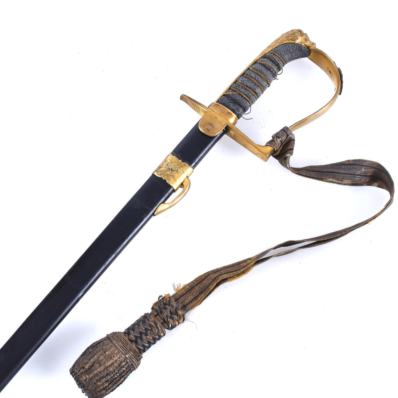 An officer's saber, for fortification, model 1895.