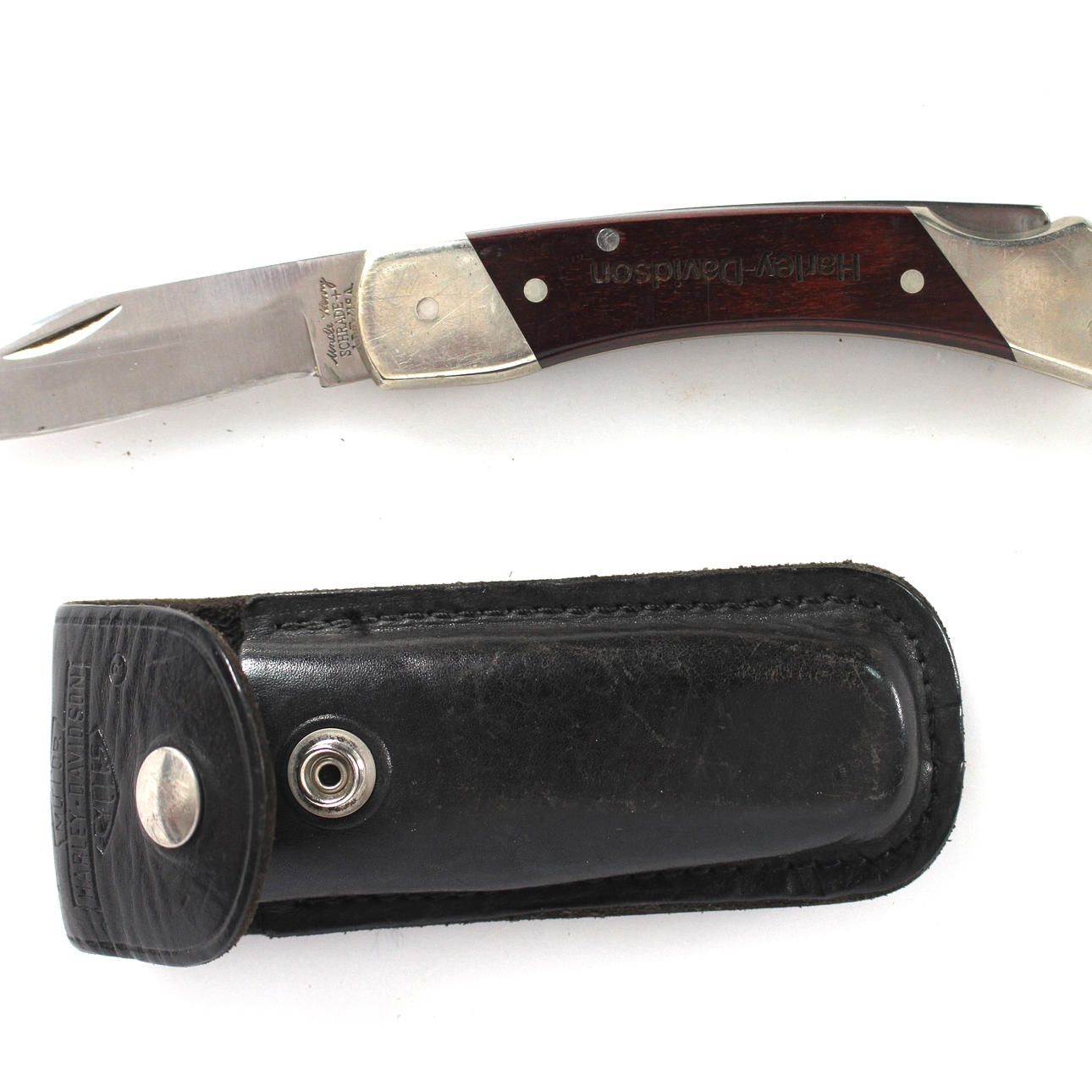 FOLDEKNIV, mærket Harley Davidson.