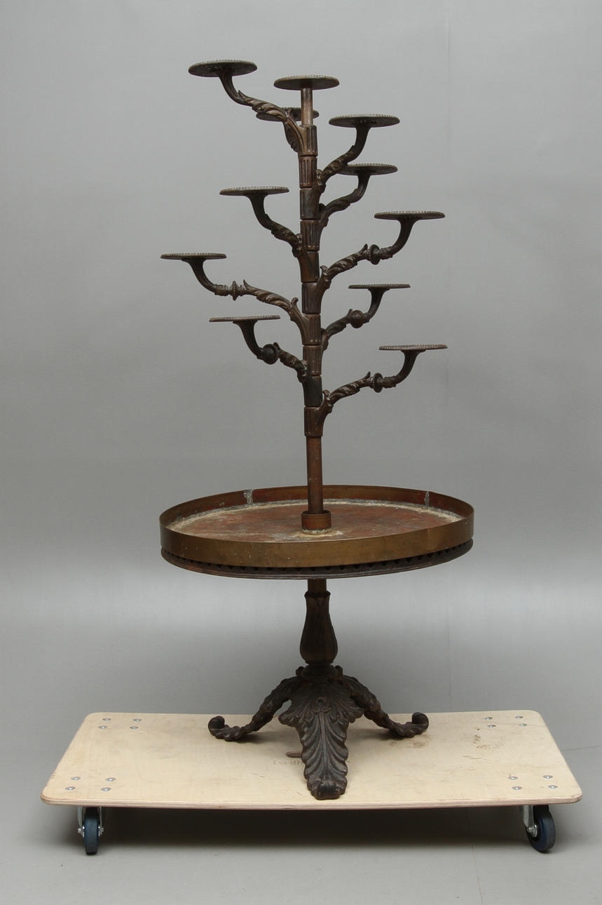 BLOMBORD, J & CG Bolinder, gjutjärn, Stockholm, omkring 1900.