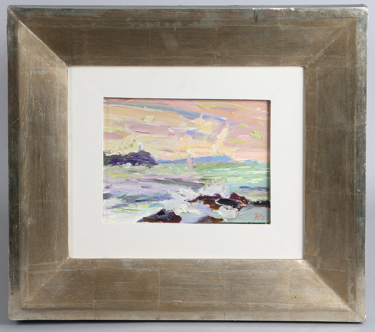 BRITISH SCHOOL (CONTEMOPORARY) SEASCAPE.