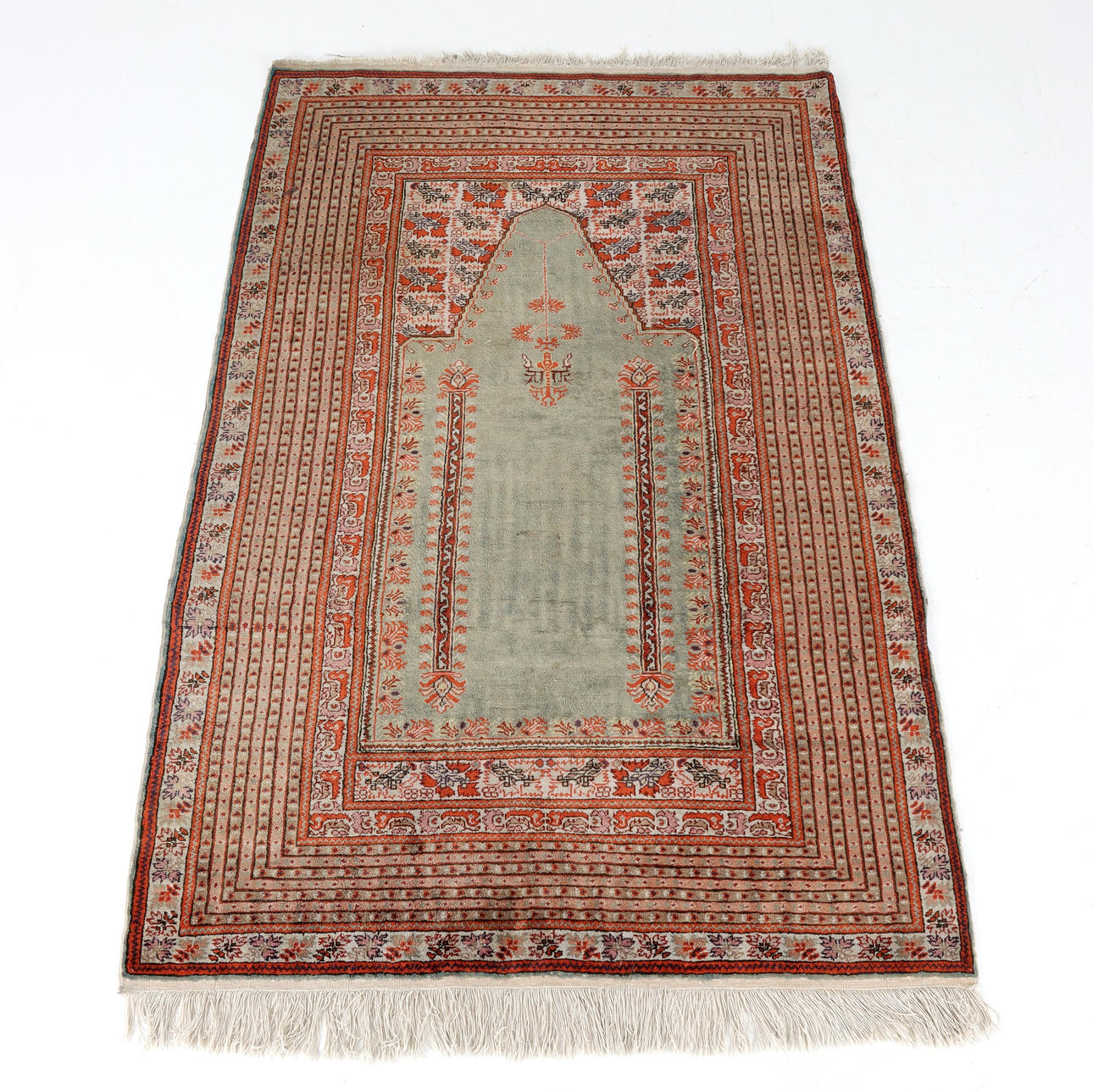 EIN TEPPICH, Gebetsteppich, 190 x 120 cm.