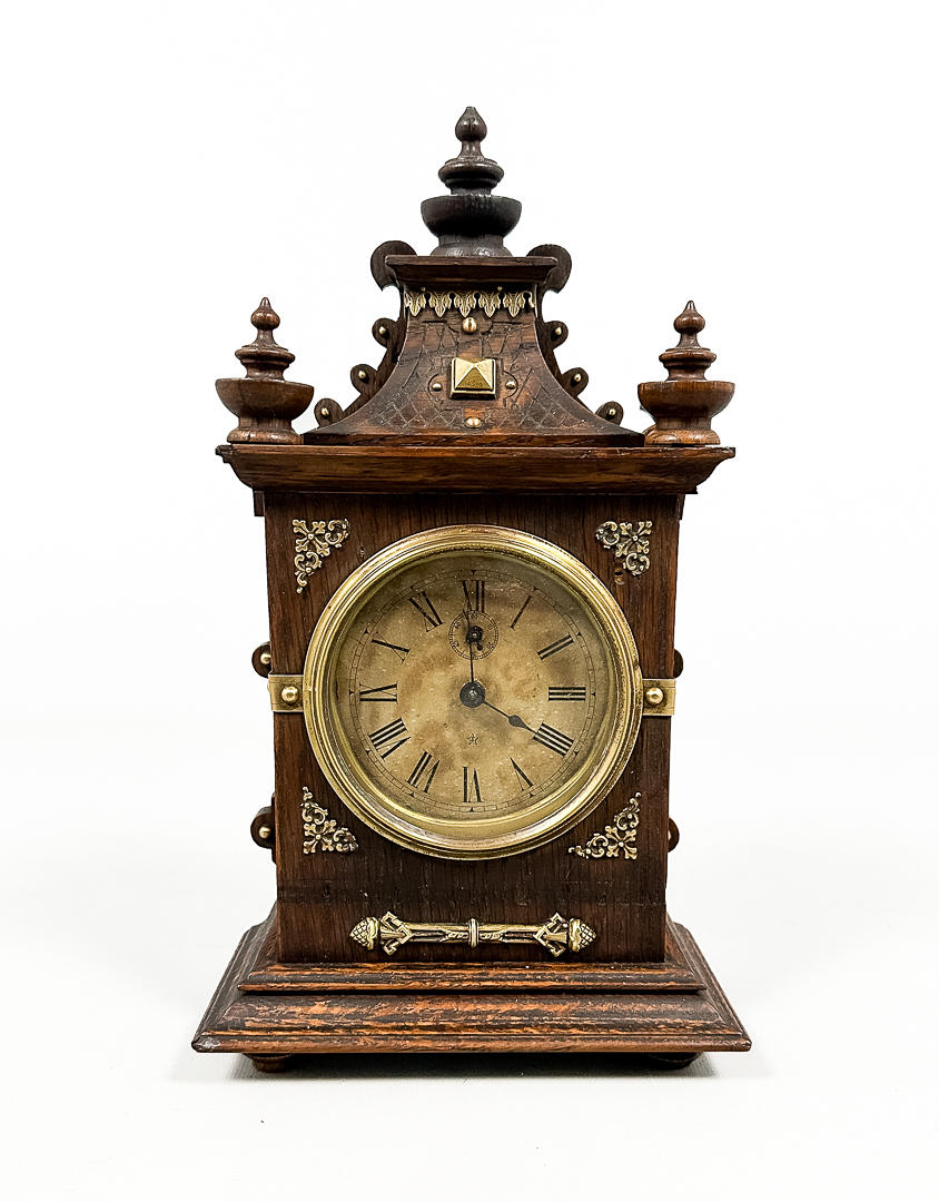 An early 20th century Junghans table clock.