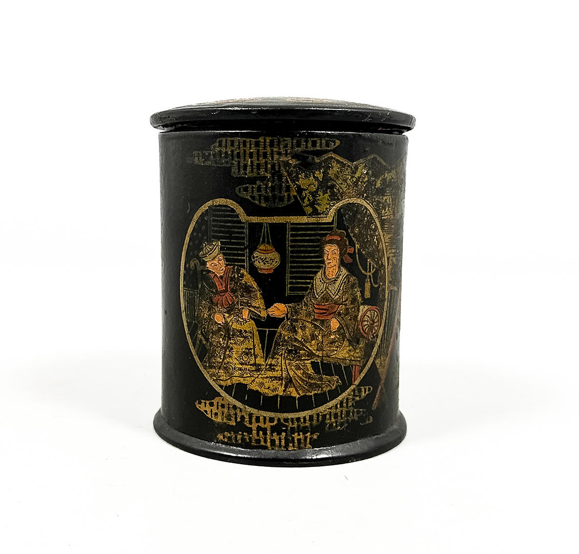A LOCKJAR, lacquer work, Asia, 18th/20th century.