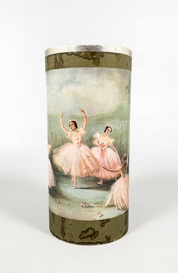 An umbrella stand, Cardboard, 20th century.