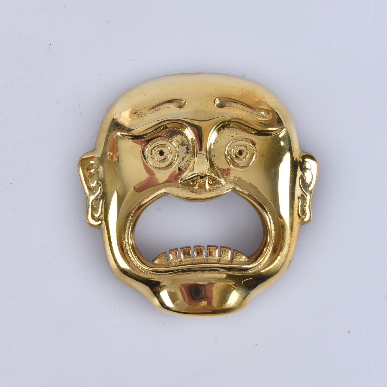 FLASKEÅBNER, messing, „Open Seasame“ Skultuna 1607.