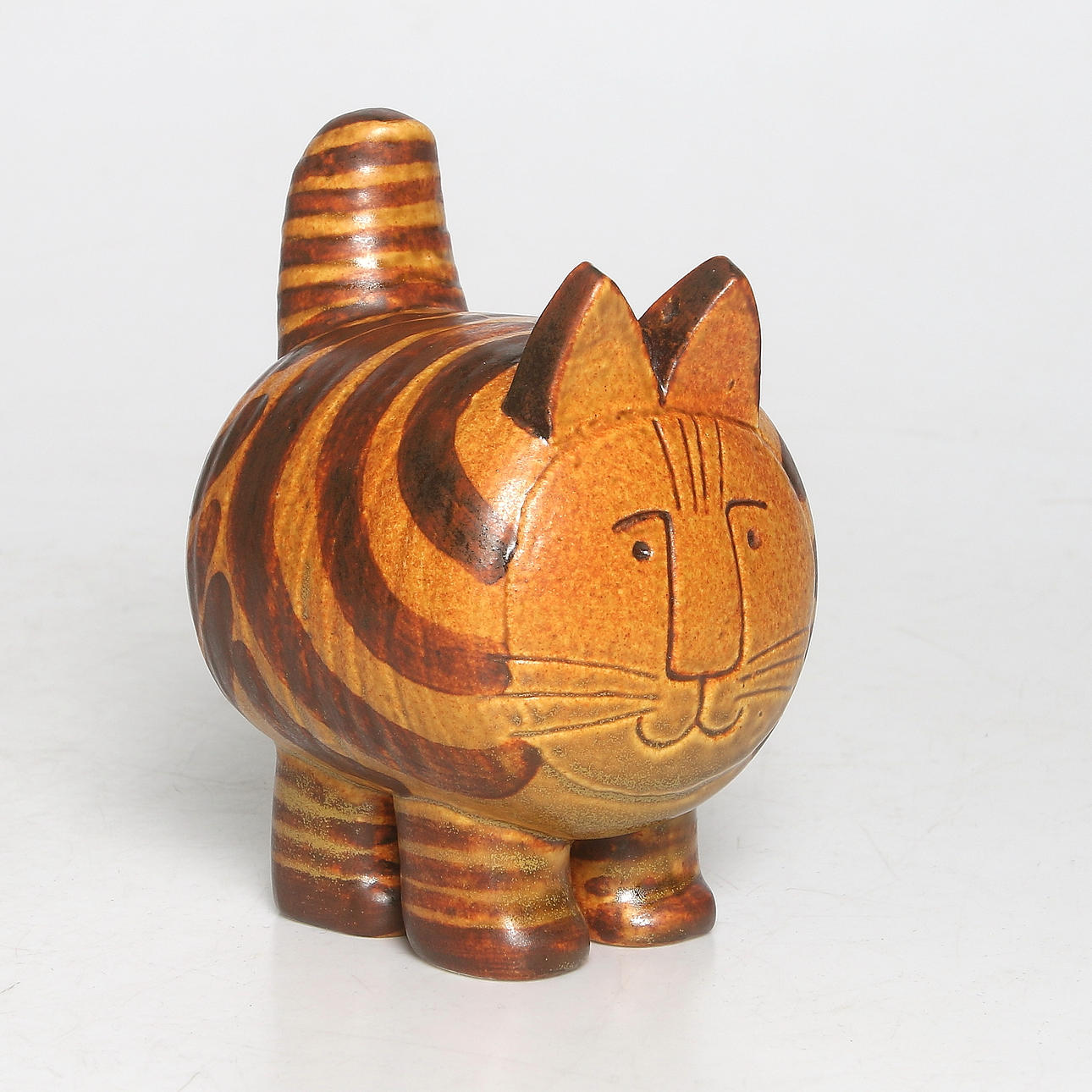 FIGURIN, keramik, "Stora katten", Lisa Larson för Gustavsberg.