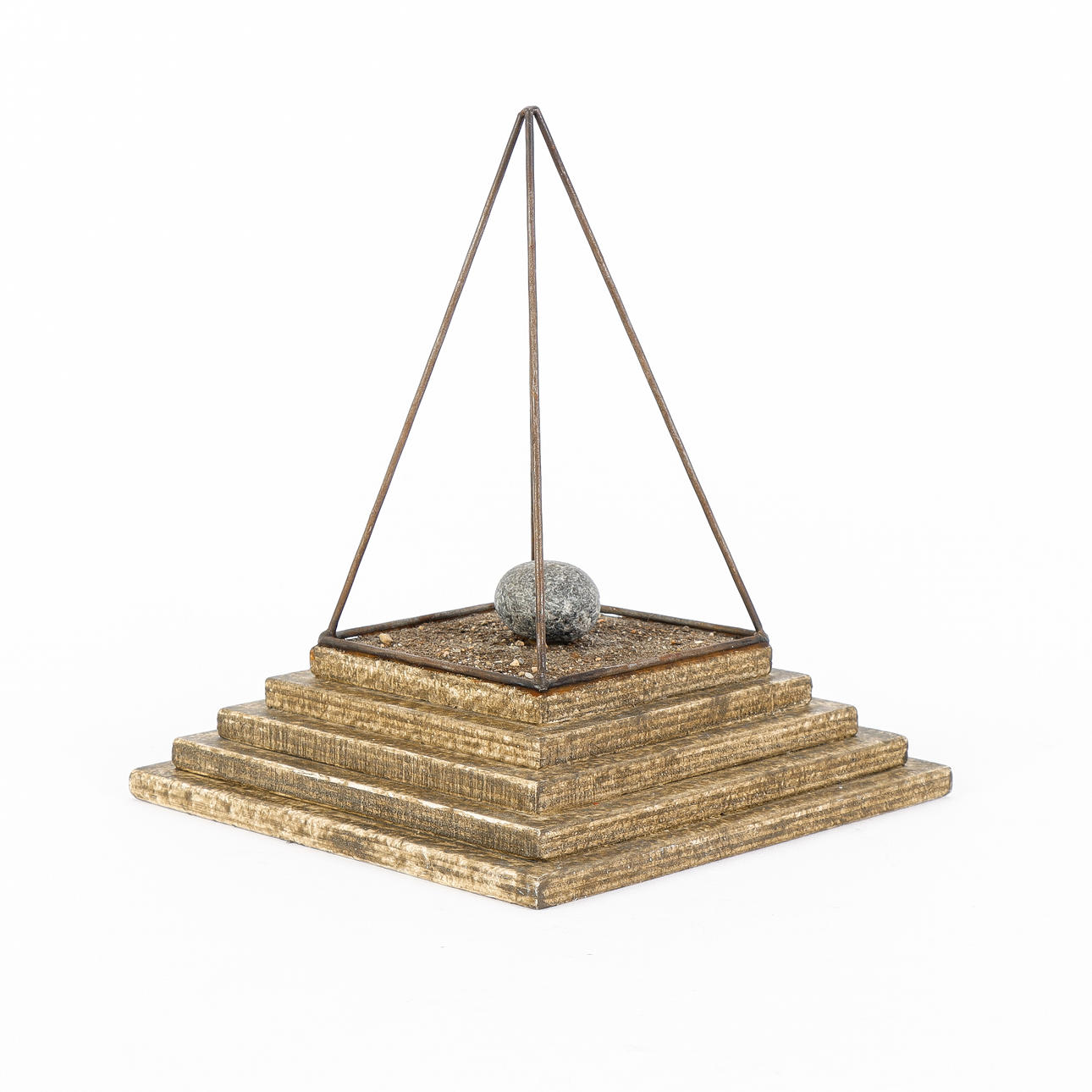 CALEVI TENHOVAARA sculpture, signed.