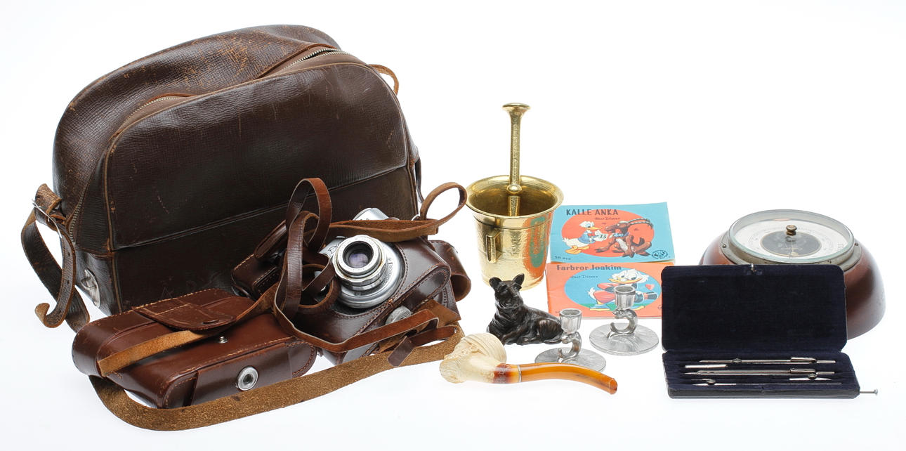 DIVERSE, bl.a. kameror, 1900-tal.