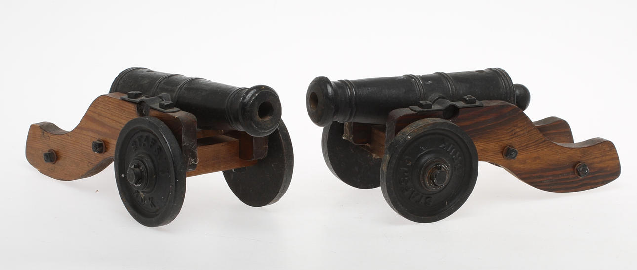 BORDSKANONER 2 st, Stafsjö Bruk.