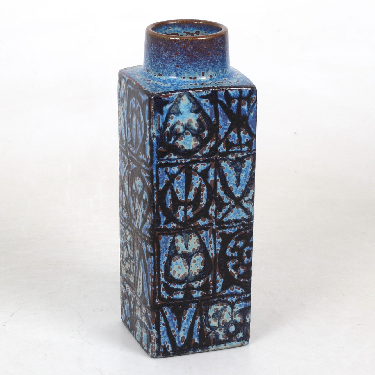 Vase, faience, Royal Copenhagen, Denmark.