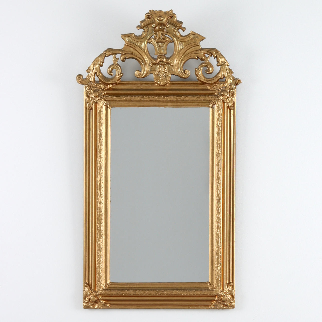 A late 19th century neo-rococo mirror.