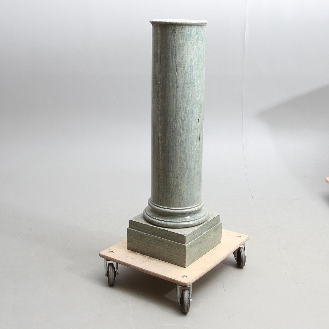 PIEDESTAL, marmor, gustaviansk stil, 1900-tal.