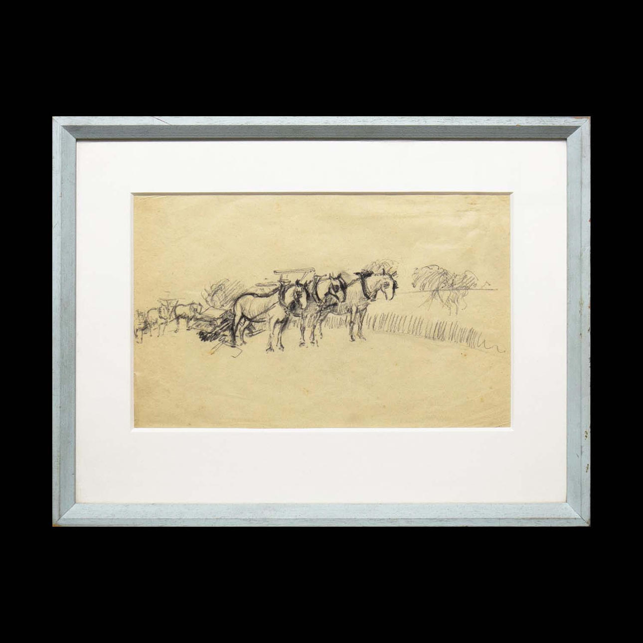 JEAN MARCHAND (1883-1941). Attributed to. WORKING HORSES.