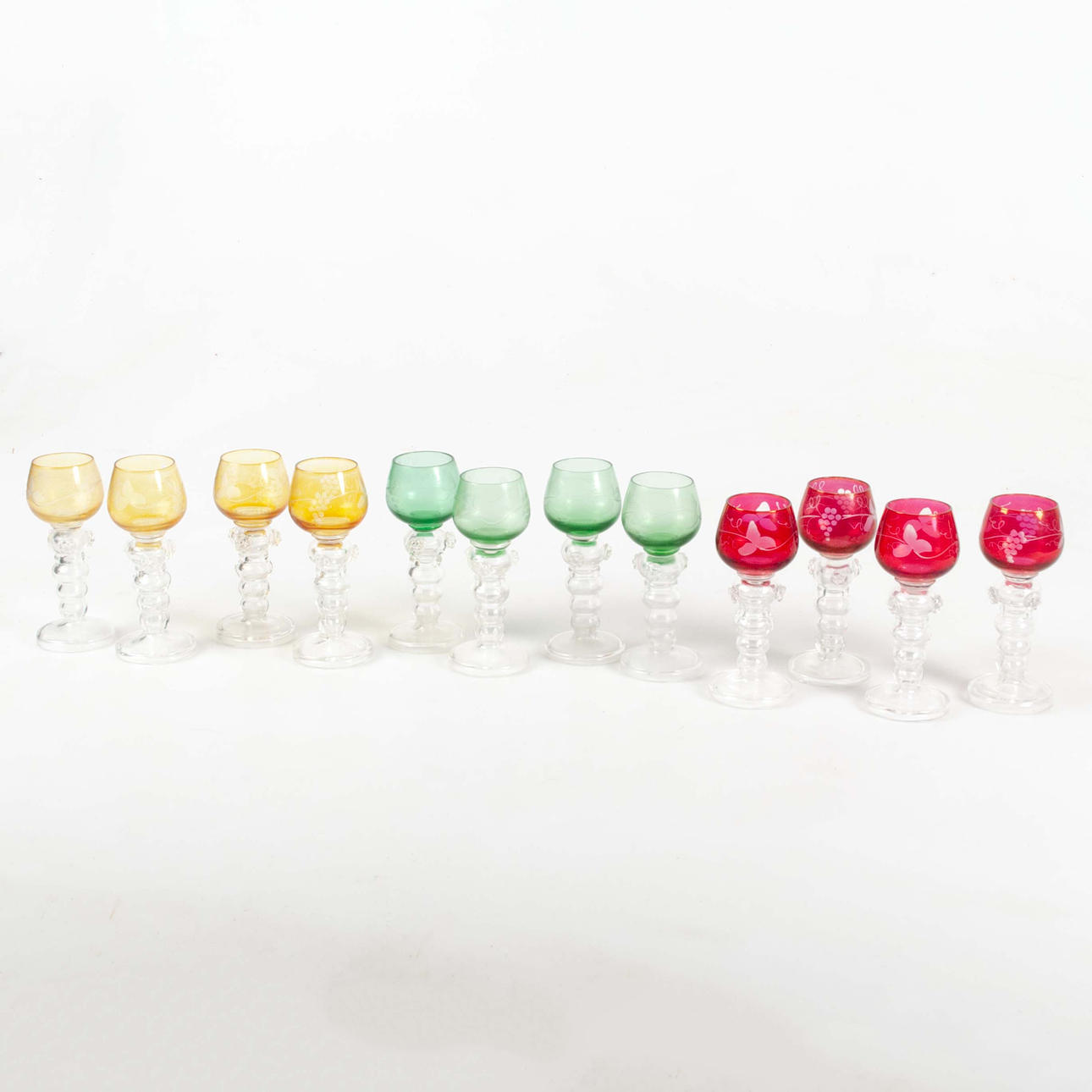 STROPPER, 12 stk, forskellige farver.