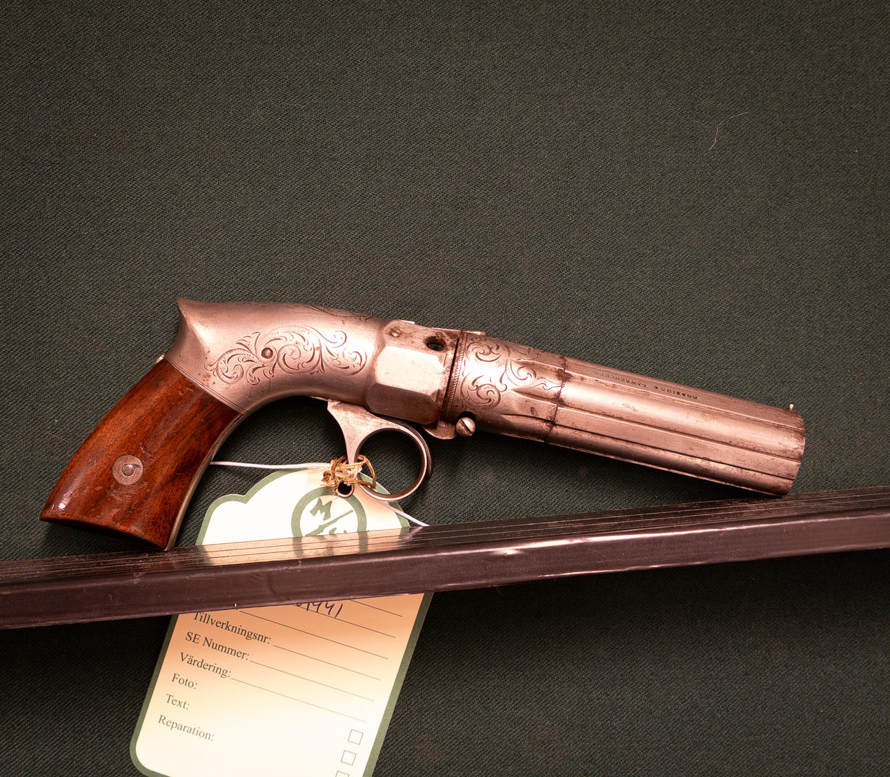 Robbins & Lawrence Windsor, Impact Lock Revolver nr. 3530.