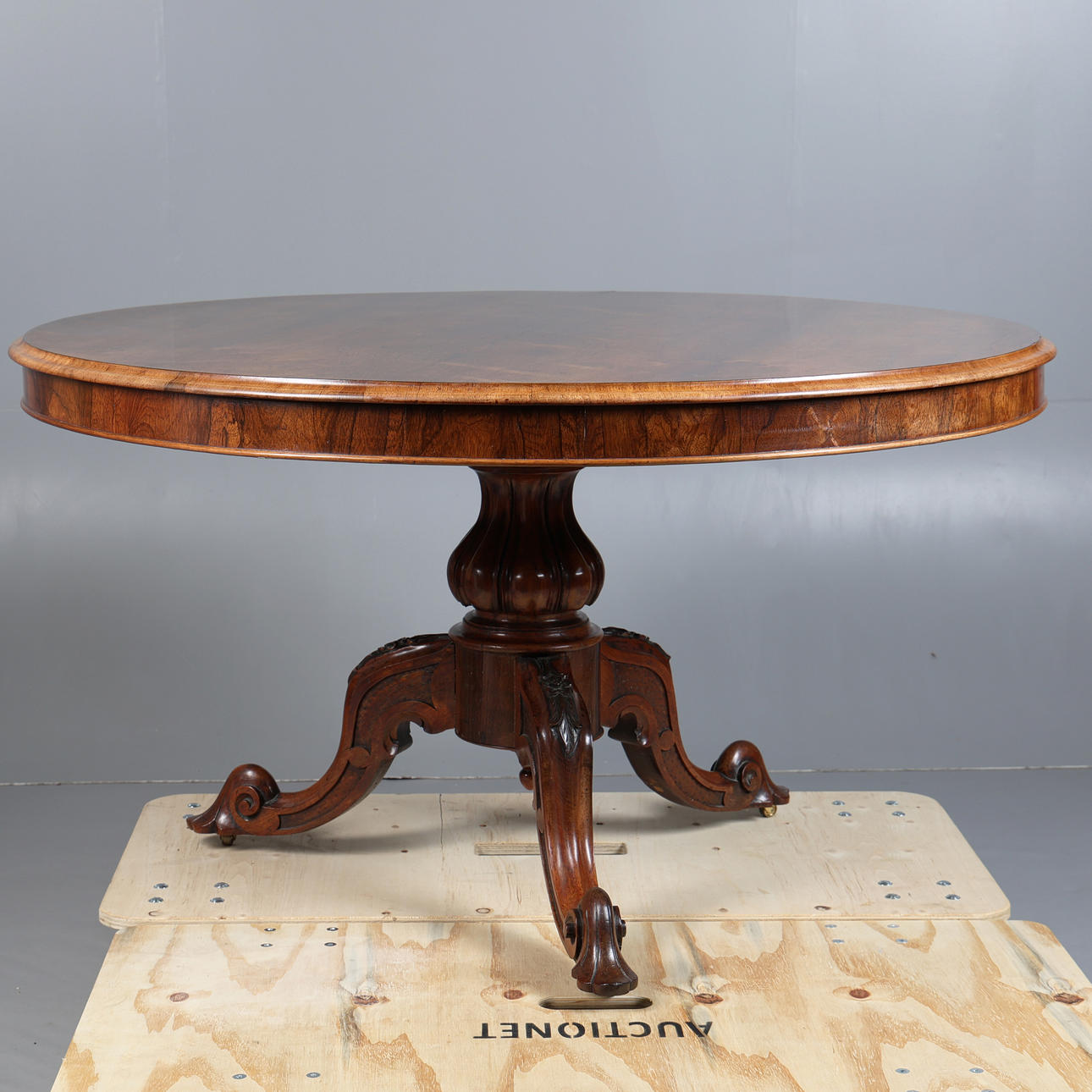 AAMIAISPÖYTÄ, RUUSUPUU, 1800-LUKU.