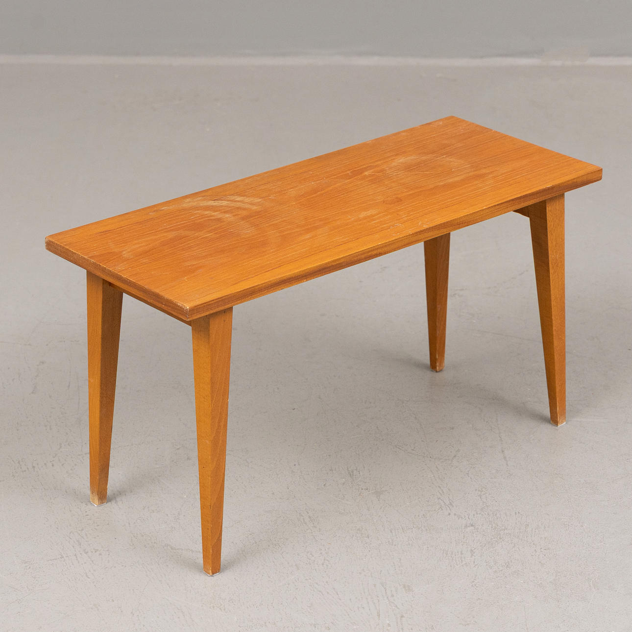 A mid 20th century teak folding table.