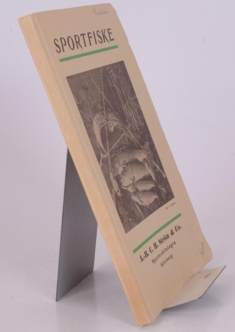 FISKETILLBEHÖRSKATALOG. Sportfiske 1938.