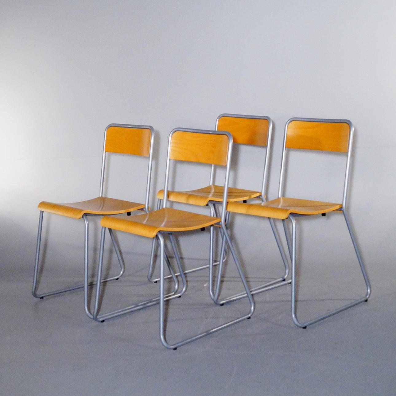 STACK CHAIRS, 4 IKEA, 1999.