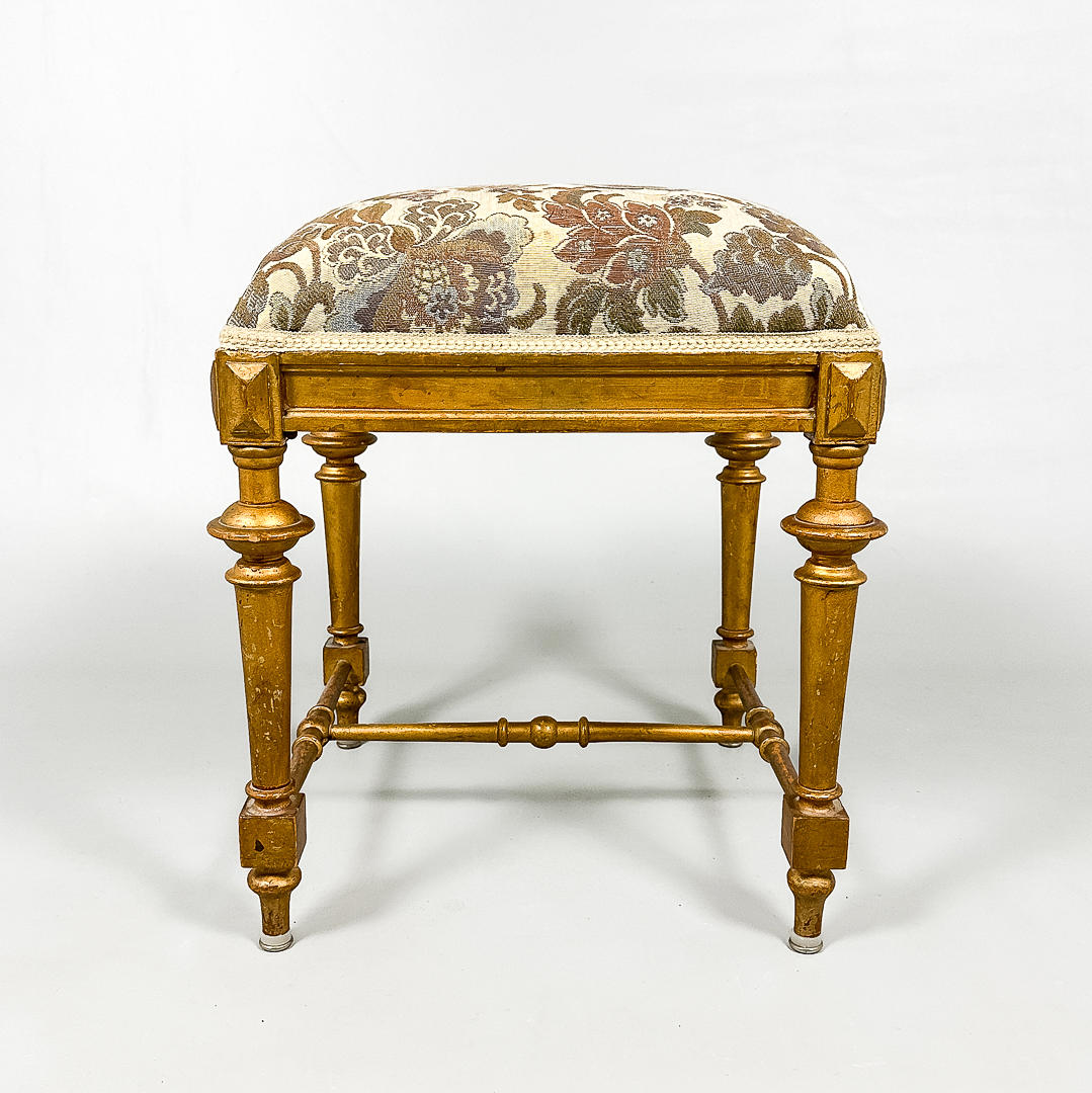 A Gustavian style stool, 18th/20th century.