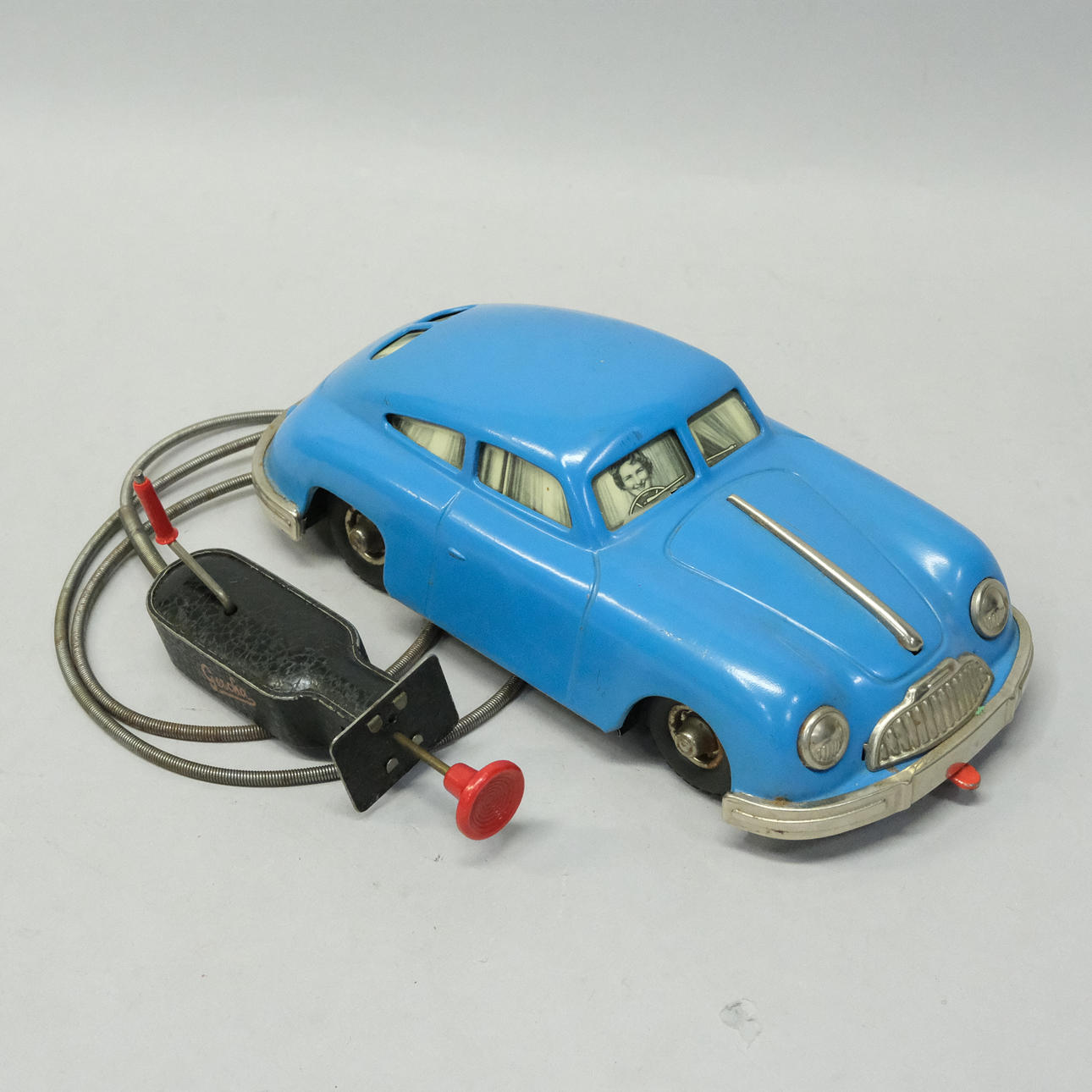 MEKANISK LEGETØJSBIL, „AUTO FOX“, PORSCHE, GESCHA.