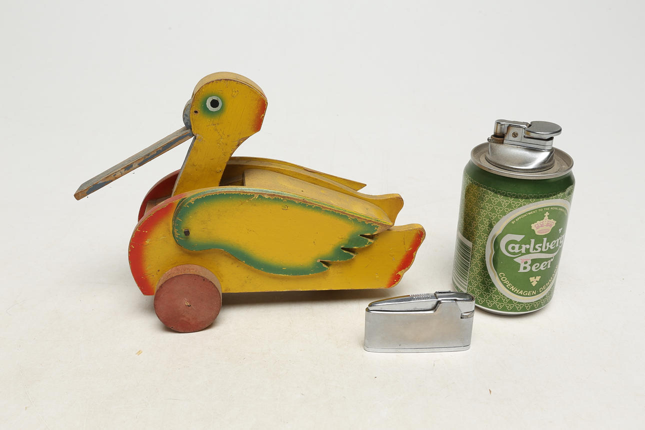 ANCHOR TOY, wood and LIGHTER 2 pcs.