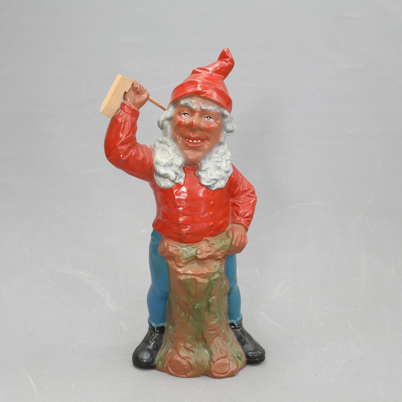 FIGURIN, tomte, keramik.