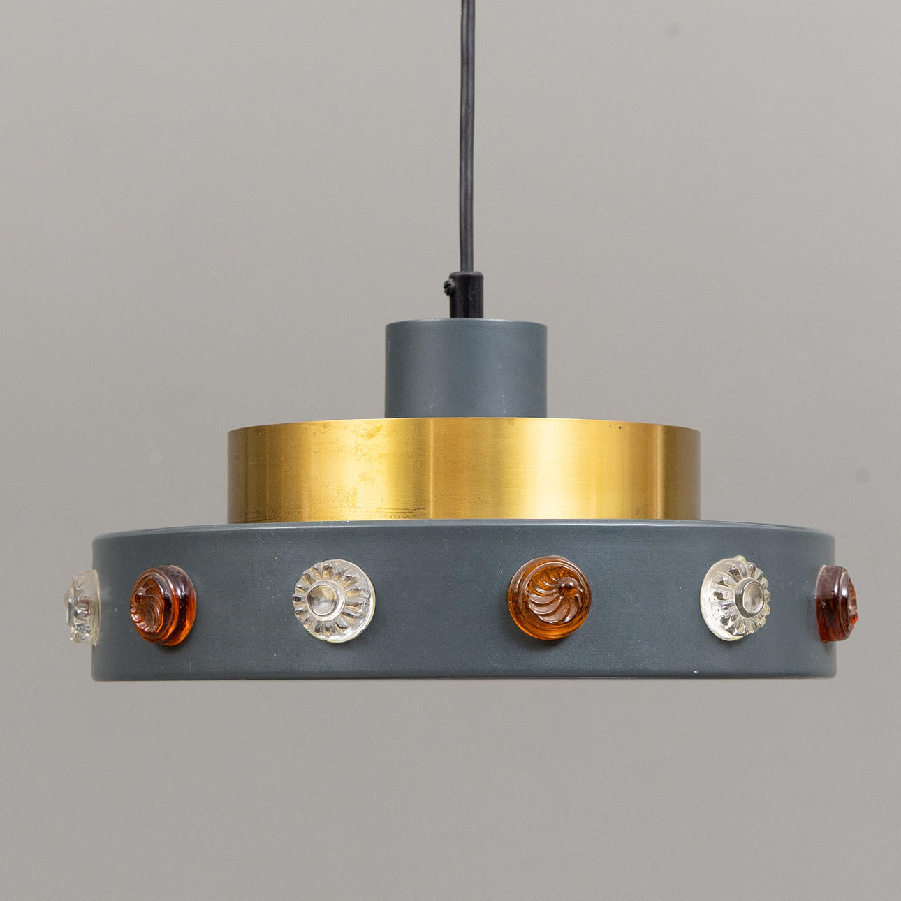A ceiling lamp, Erik Höglund, Einar Bäckström, Malmö, 1960s.