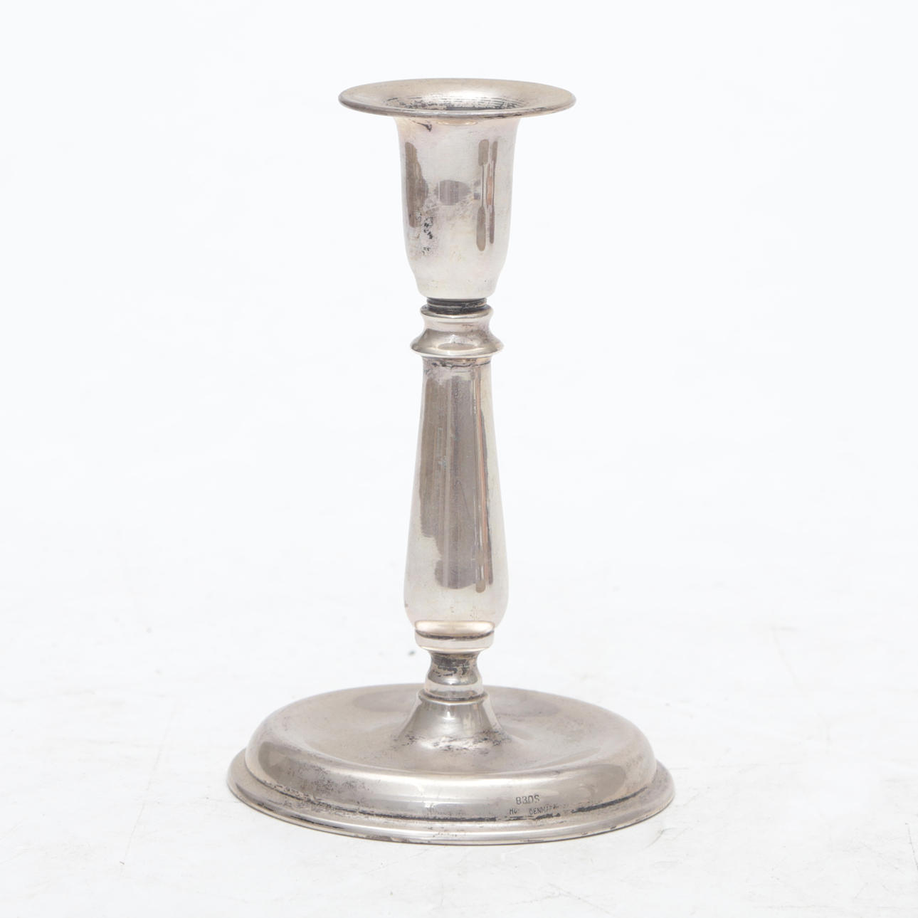 LJUSSTAKE, silver, Danmark.