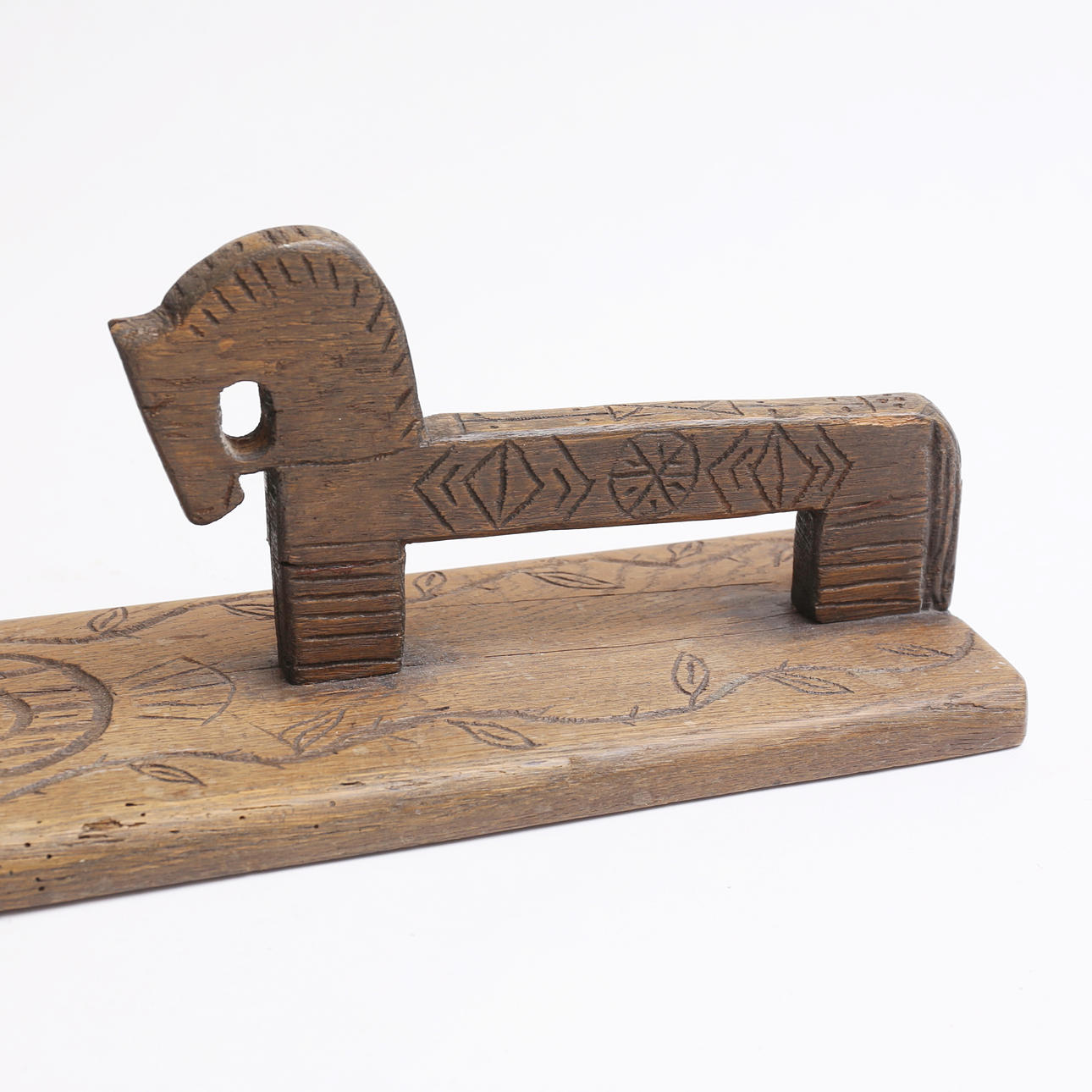 MANGELBORDE, cut wood, dated 1841.