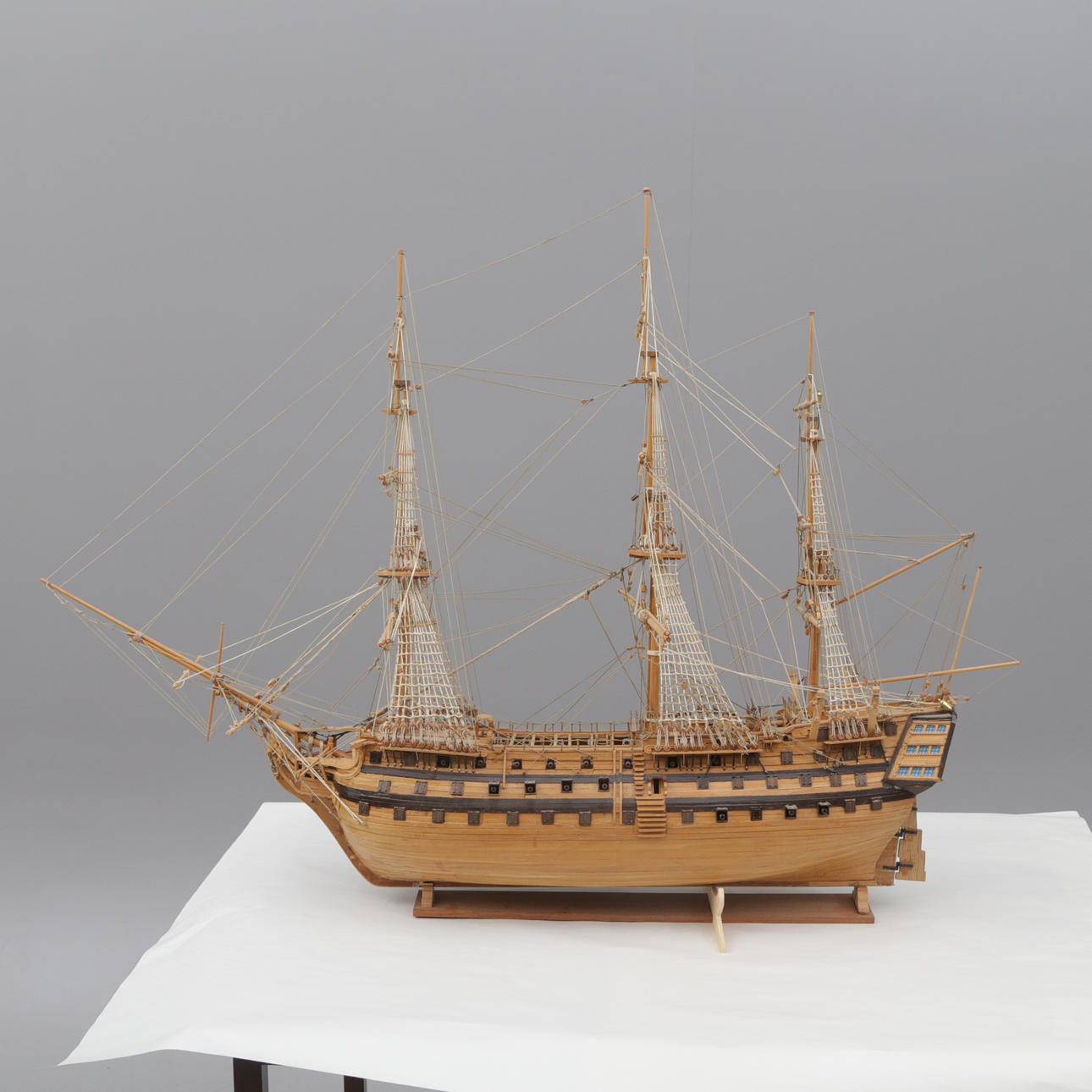 SHIP MODEL, wood/plastic.