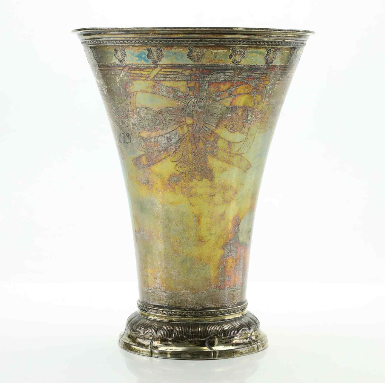 A silver beaker, Carl Petter Modin, Sundsvall, 1789.