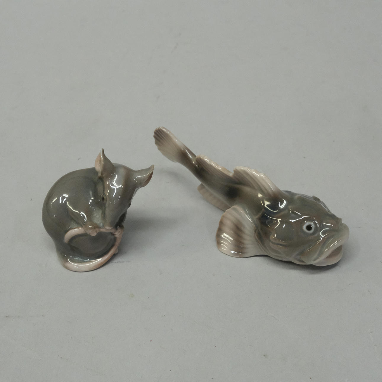 FIGURINES, TWO PIECES, BING & GRÖNDAHL.