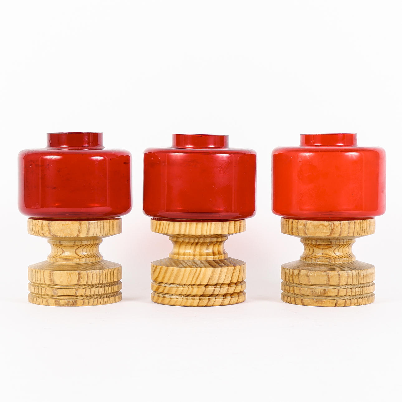 Three light lanterns, 1960/70's.