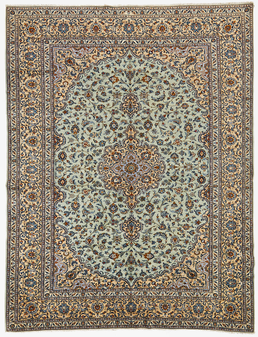 ORIENT CARPET, Keshan, old/semiantique.