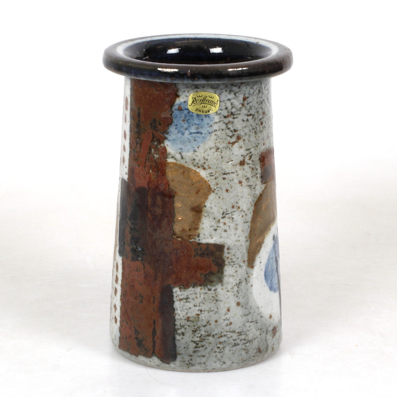 Vase, stentøj, Drejargruppen, Rörstrand, 1976.